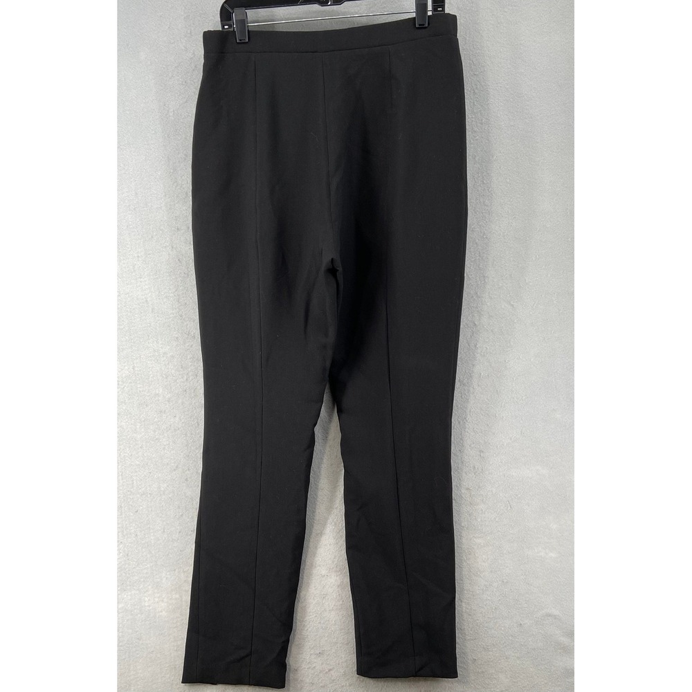 1.STATE Pants Womens Sz 14 Black Split Hem Side Zip Career Office - Picture 8 of 12